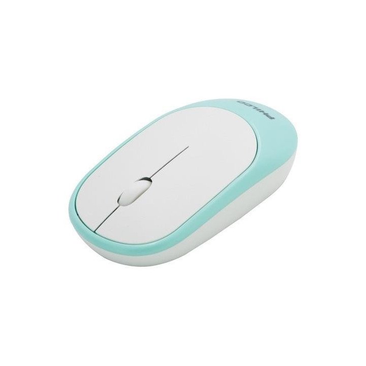 Mouse Inalámbrico Philco Spk7314 1200 Dpi verde
