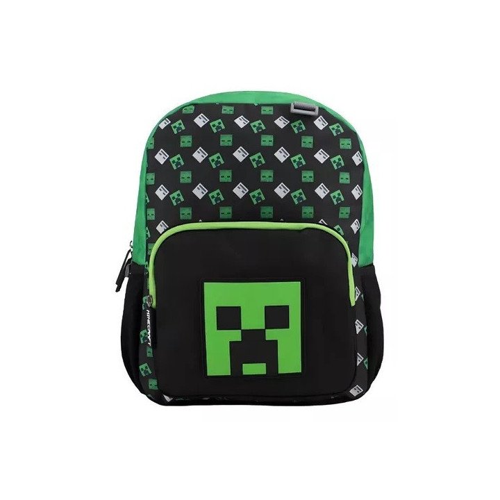Mochila Juvenil Minecraft Rubber