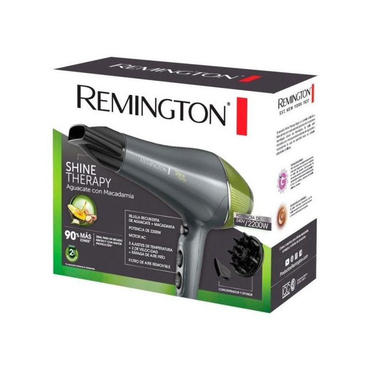 SECADOR REMINGTON SHINE THERAPY MOTOR AC