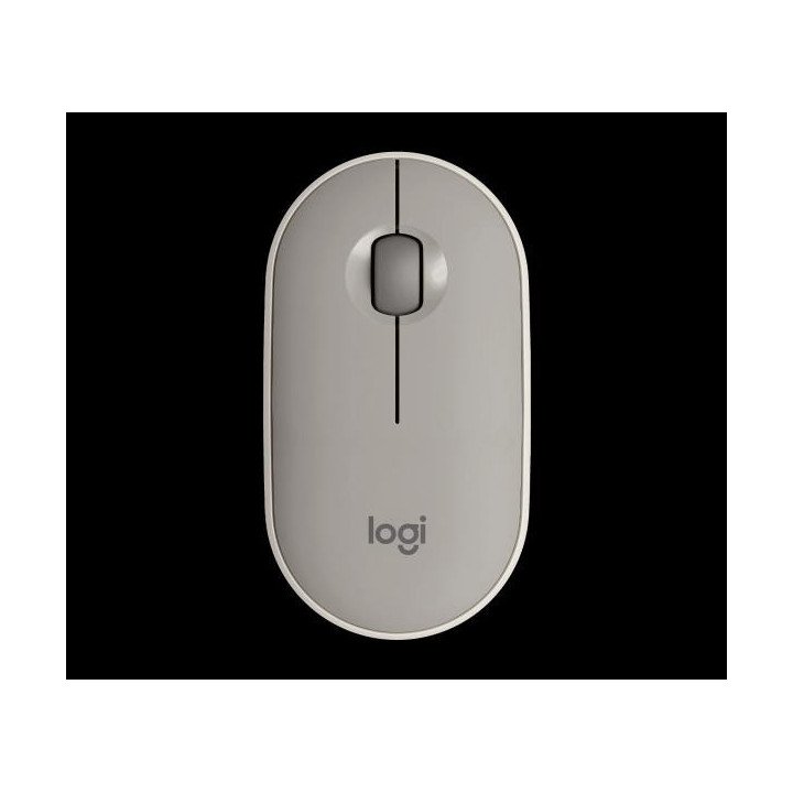 MOUSE LOGITECH PEBBLE M350 BLANCO