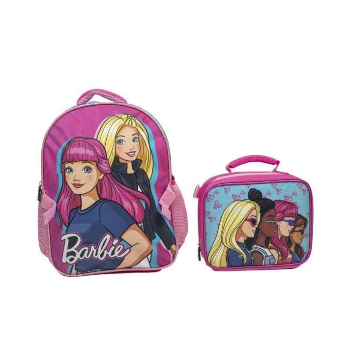 SET MOCHILA C/LONCHERA BARBIE