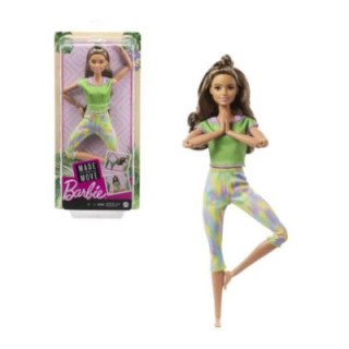 BARBIE MOVIMIENTOS DIVERTIDOS CASTAÑA