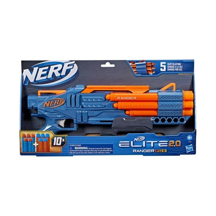 Pistola Nerf Elite 2.0 Ranger Pd 5