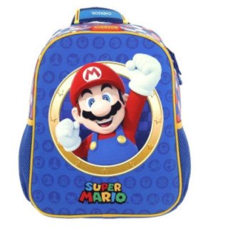 mochila infantil original pequeña super mario bros