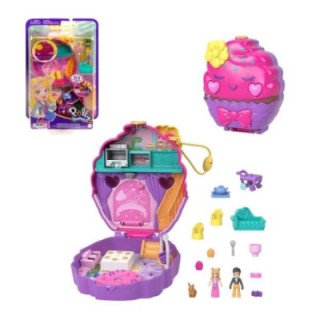 POLLY POCKET SET DE JUEGO COMPACTO PASTELERÍA DE CUPCAKES