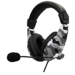 Audífonos Gamer Ultra Army, Gris, 3.5mm