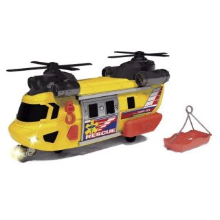 Helicoptero de rescate con luz y sonido