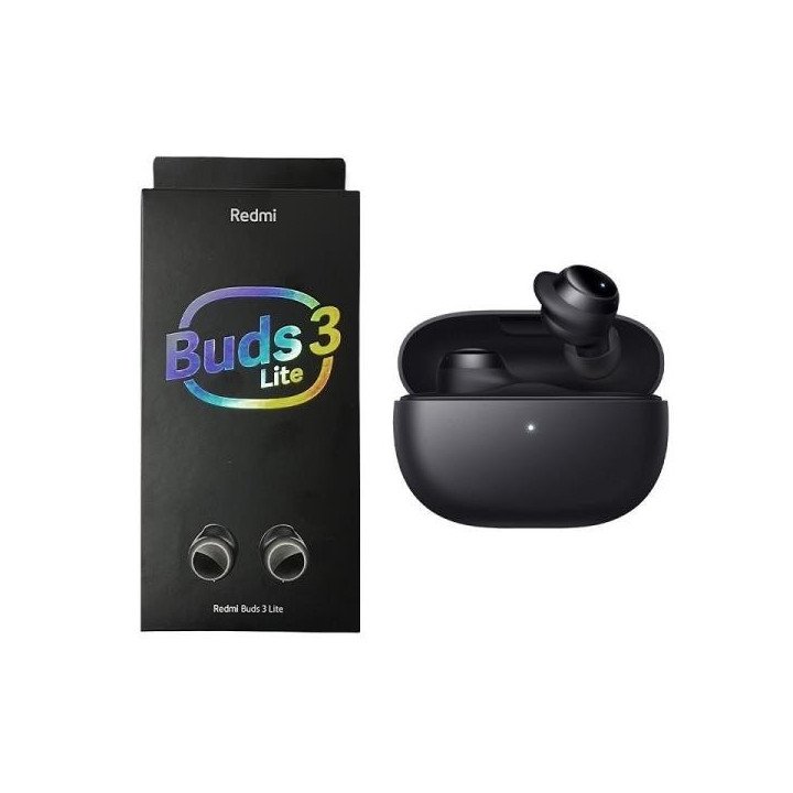 AURICULAR XIAOMI REDMI BUDS 3 LITE BLACK