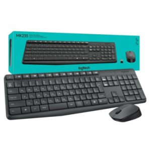 Kit Teclado y Mouse Inalámbrico Logitech Mk235