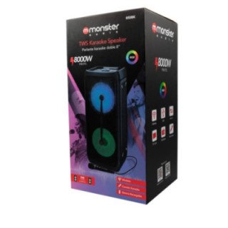 Parlante Karaoke 850bk Doble 8 Monster