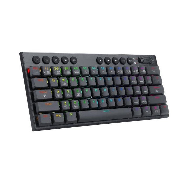 Teclado Horus Mini Pro Inalámbrico Ingles Sw Red RGB K632