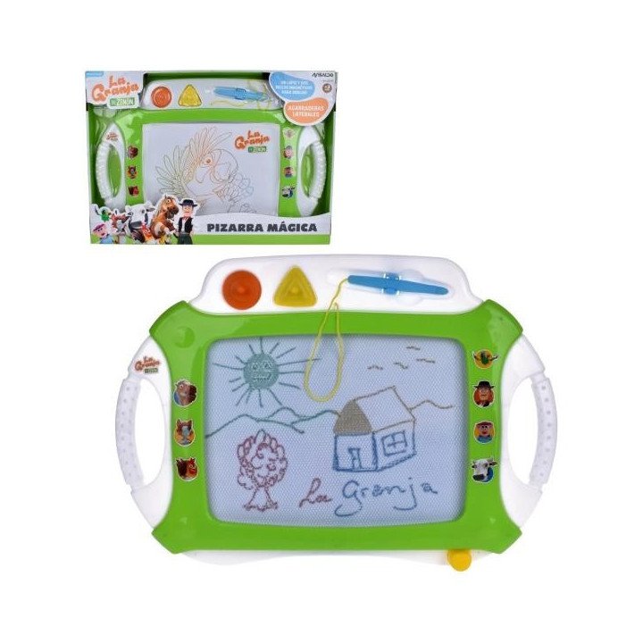 PIZARRA MAGICA GRANDE A COLOR LA GRANJA DE ZENON