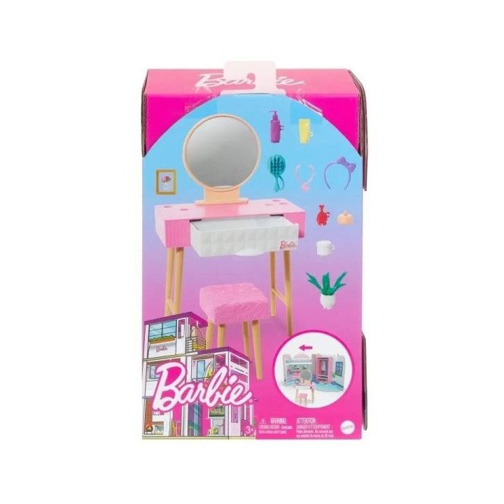 Barbie Furniture & Accessories Dressing Table