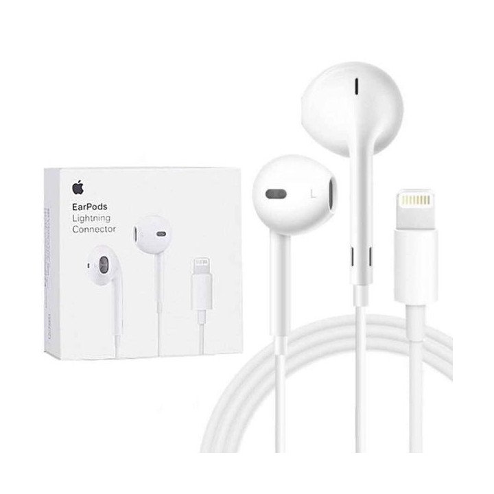 AUDIFONOS APPLE EARPODS LIGHTNING PLUG