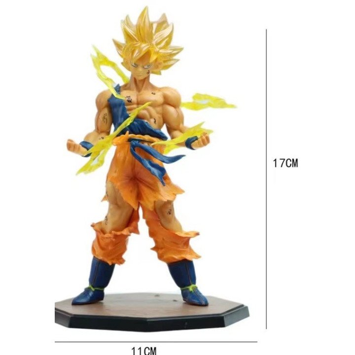 Rayo de Dragon Ball Super Saiya, Son Goku,  17cm