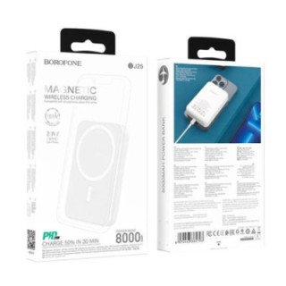 Batería externa Borofone BJ25, Reach, 8000mAh