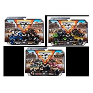 PACK MONSTER JAM 1:64 - GRAVE DIGGER VS ZOMBIE