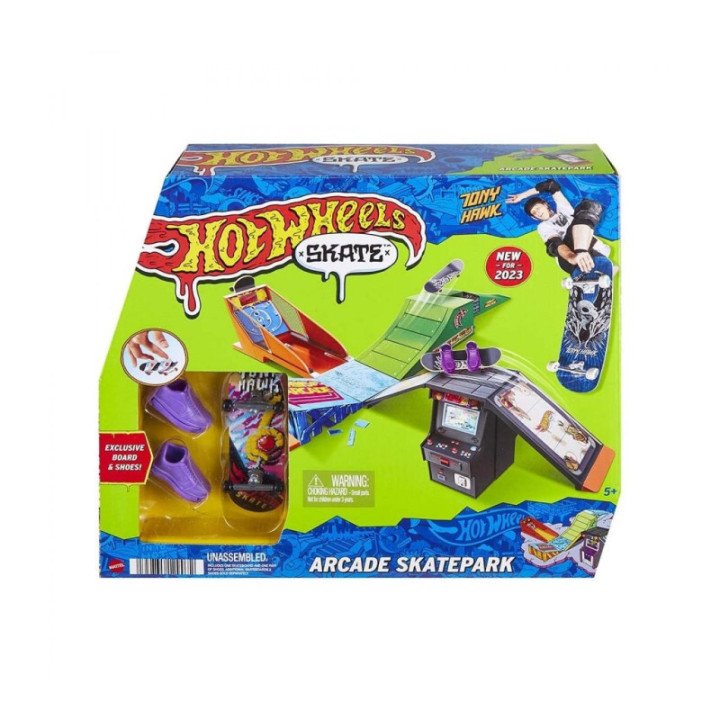 Hotwheels Skate Drop in Set: Arcade Skatepark