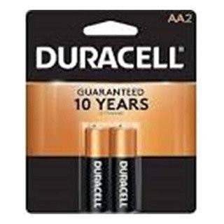 Duracell AA Alkaline Batteries 1.5v (2 Pack) MN1500 (LR6)
