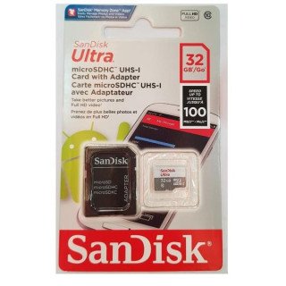Tarjeta de Memoria Sandisk 32gb Ultra Clase 10