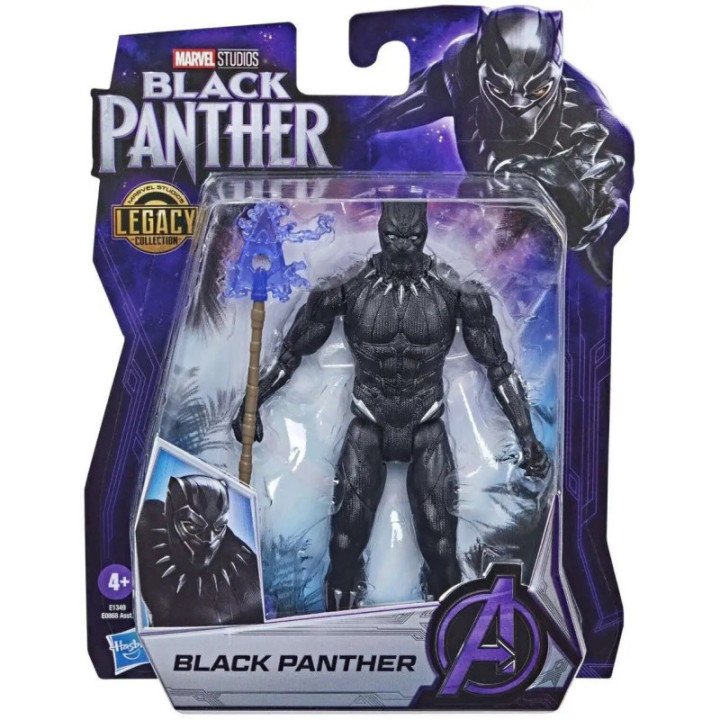 Marvel Black Panther Black Panther 6 Action Figure 2024 Hasbro