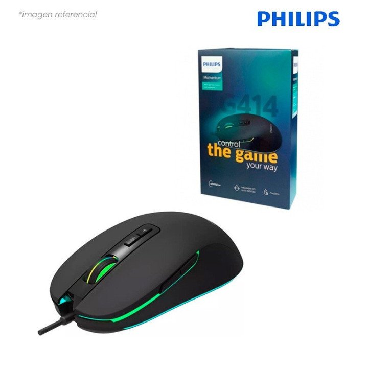 MOUSE PHILIPS GAMING SPK9414/00 USB NEGRO