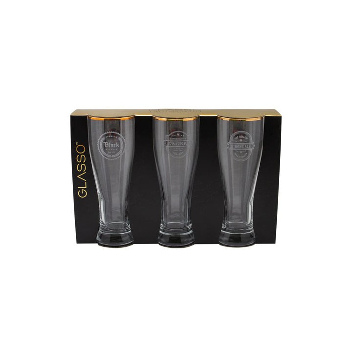 SET 3 VASOS CERVEZA GLASSO 460 ML