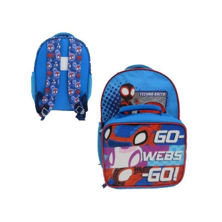 SET MOCHILA C/LONCHERA SPIDEY