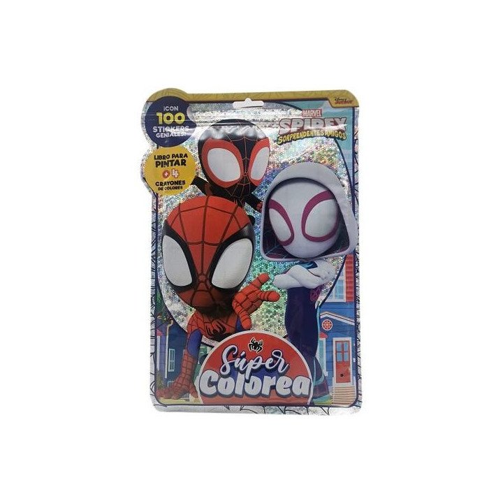 SUPER COLOREA SPIDEY & FRIENDS