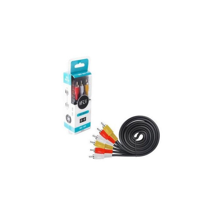 cable RCA a RCA 3 metros irt