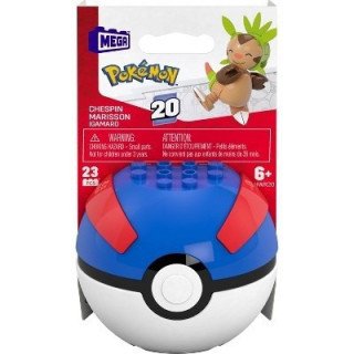 Mega Pokemon Chespin Building Toy Kit - 23pc