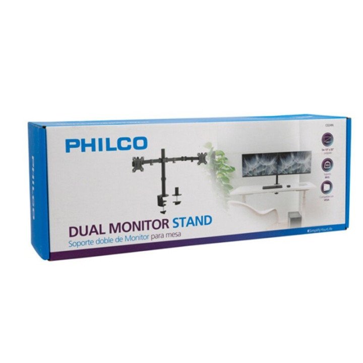 Soporte Doble de Monitor para mesa