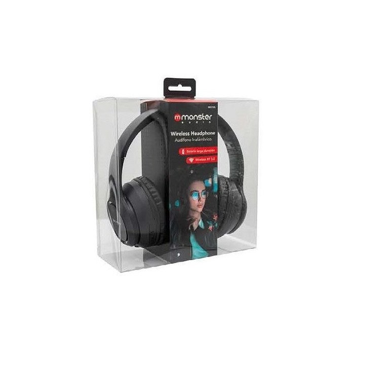 AUDIFONO BLUETOOTH MONSTER MX735 NEGRO