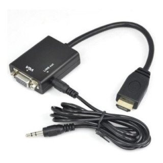 Adaptador HDMI a VGA + salida de audio Ulink