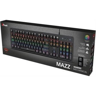 Trust - GXT 863 Mazz teclado USB QWERTY Español Negro