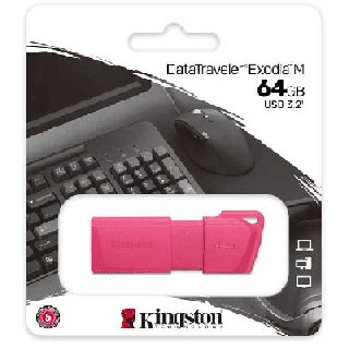 PENDRIVE KINGSTON EXODIA M 64GB ROSADO