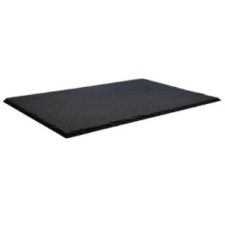 PLATO RECTANGULAR PIEDRA PIZARRA 30 CM WAYU