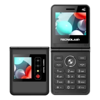 Telefono Celular Adulto Mayor 4g Dualsim Almeja TL709 Negro