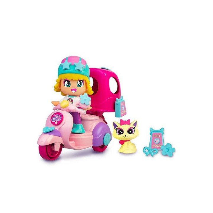 Pinypon Let's Go! Surtido  Moto