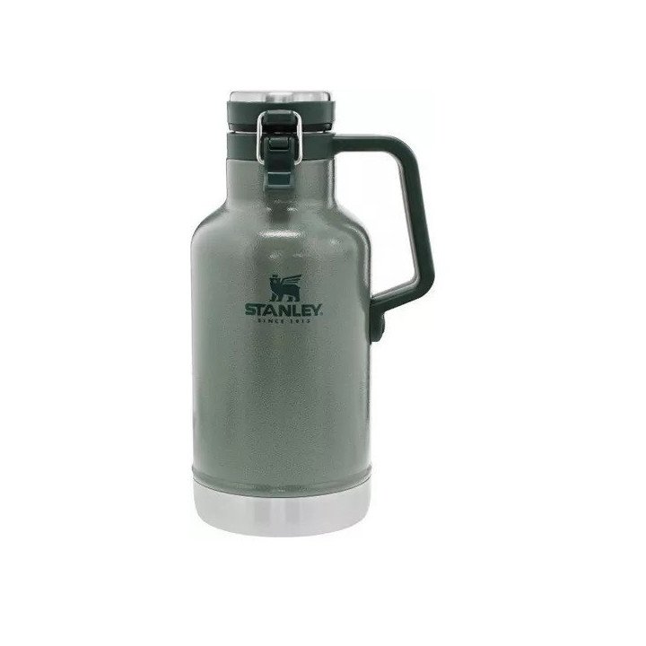 VACUUM STEEL, GROWLER Hamertone Green