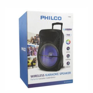 Parlante Karaoke Bluetooth 759bk Philco Negro
