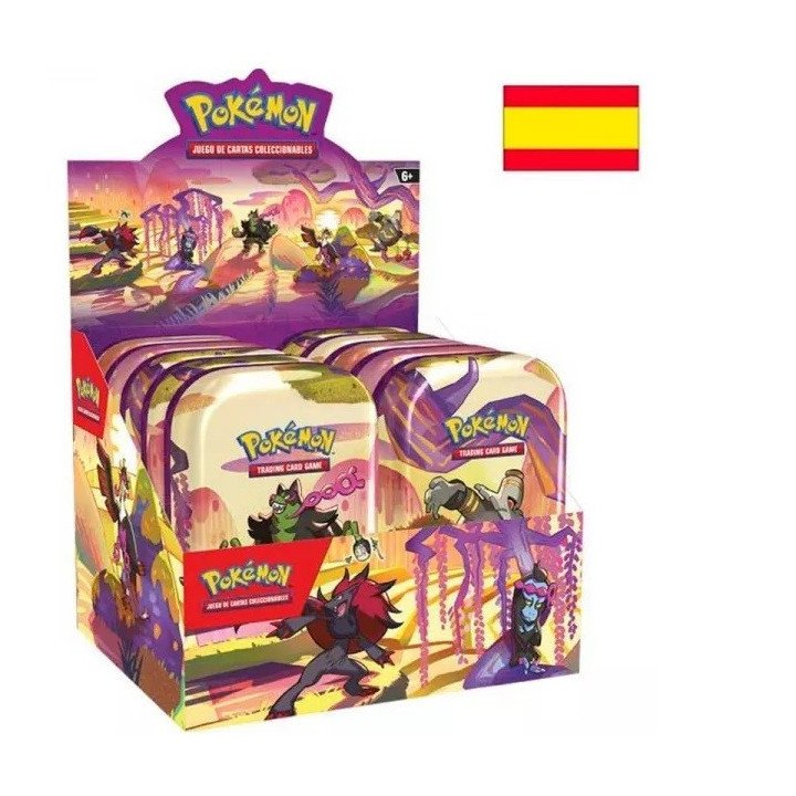 Lata Mini Tins Display SV 6.5 Español - Pokemon TCG