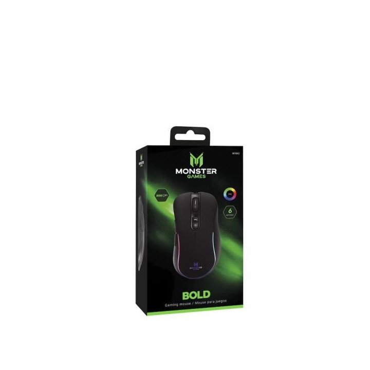 MOUSE GAMER MONSTER BOLD
