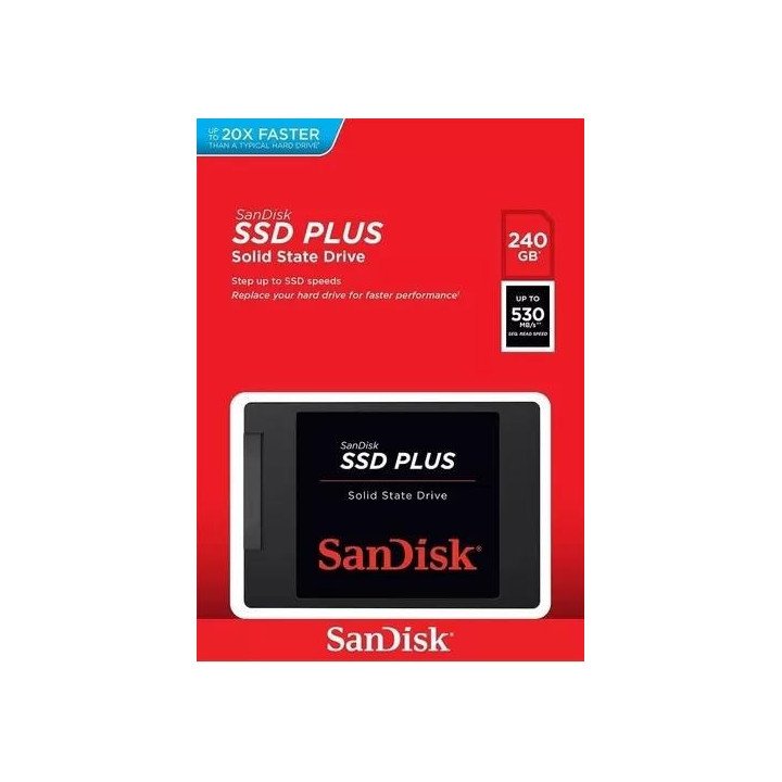 DISCO DURO SOLIDO SSD PLUS 240GB SANDISK