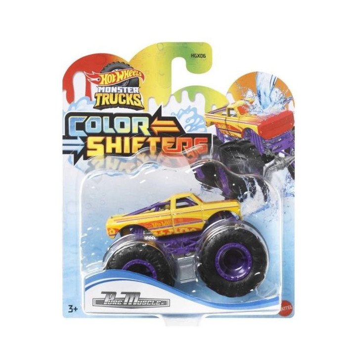 Hot Wheels Monster Trucks Cambiadores de color
