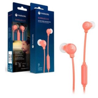 Audifonos Earbuds Motorola 3-s Red