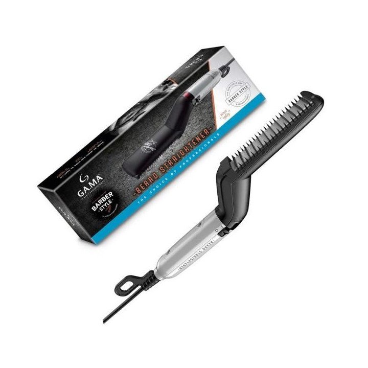 Plancha cepillo Alisador barba y pelo anti frizz Gama CVL