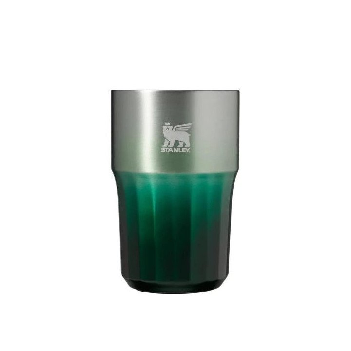 Vaso The Golden Hour Prismatic™ facetado Verde | 408 ml