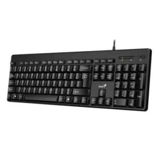 Teclado Genius KB-116 QWERTY español de color negro