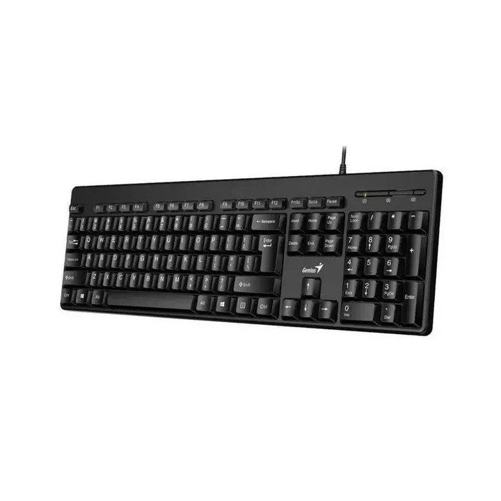 Teclado Genius KB-116 QWERTY español de color negro